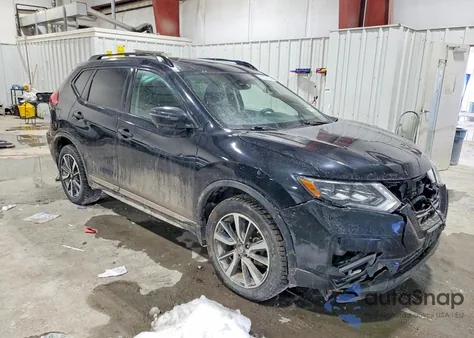 2017 Nissan Rogue Sl из США, поврежденный, VIN 5N1AT2MV4HC809701